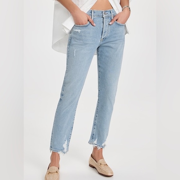 Citizens Of Humanity Denim - Citizens of Humanity Emerson Mid Rise Slim Boyfriend Jeans in Slushie Size 29